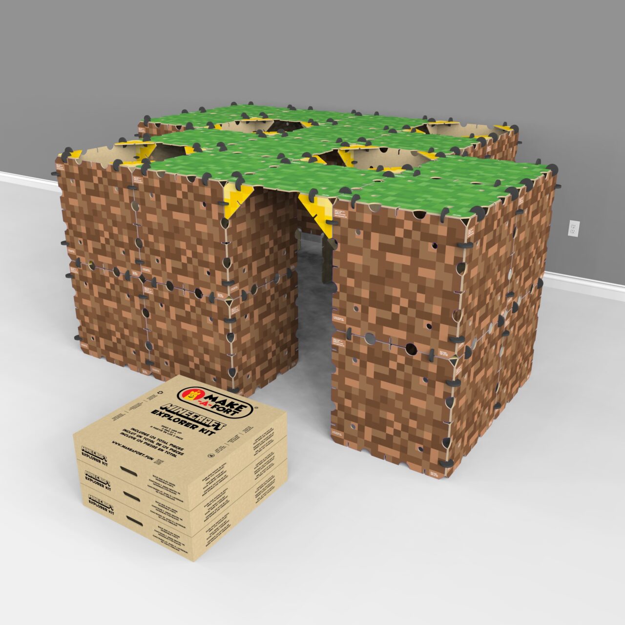 Minecraft Dirt House X3